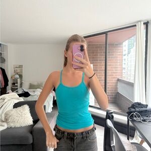 Women's Turquoise Tank Top